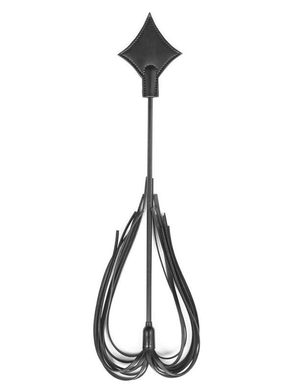 Silicone Fringe Leather Whip