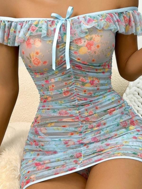 See-Through Mesh Pajamas