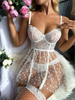 Mesh Lace Sexy Lingerie Dress