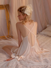 Mesh See-through Slip Dress
