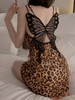 Sexy See-through Leopard Print Pyjamas
