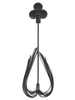 Silicone Fringe Leather Whip