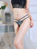 French Embroidered Thong