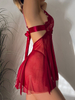 Deep V Halter Nightgown