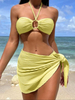 Hollow-out Halter Swimwear