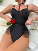 One-Piece Mesh Camisole Pajamas