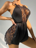 See Through Sexy Lace Suit