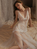 V-neck Lace Nightgown