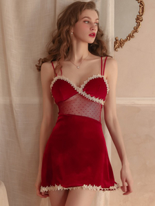 V-neck Lace Nightgowns