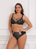 Plus-size Lacy Bras 