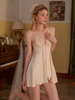 Mesh See-through Slip Dress
