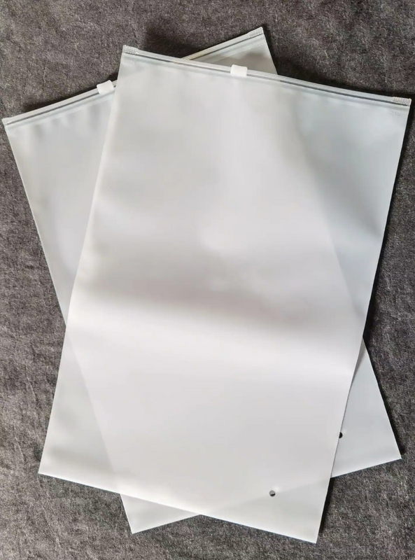Frosted Zipper Bag