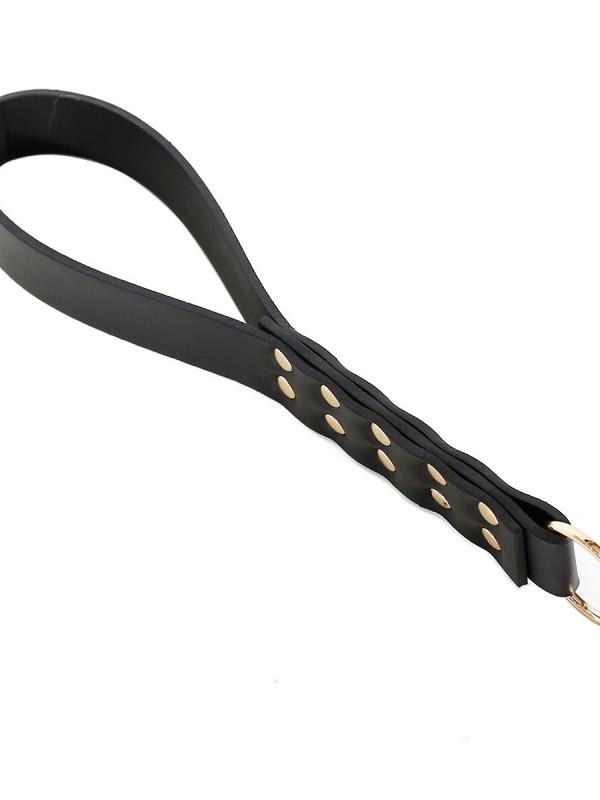 Secy Black Rivet Belt