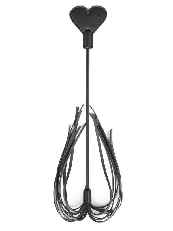 Silicone Fringe Leather Whip