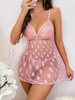 Mesh Love See-Through Slip Nightdress