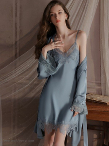 Lace Deep V Nightdress