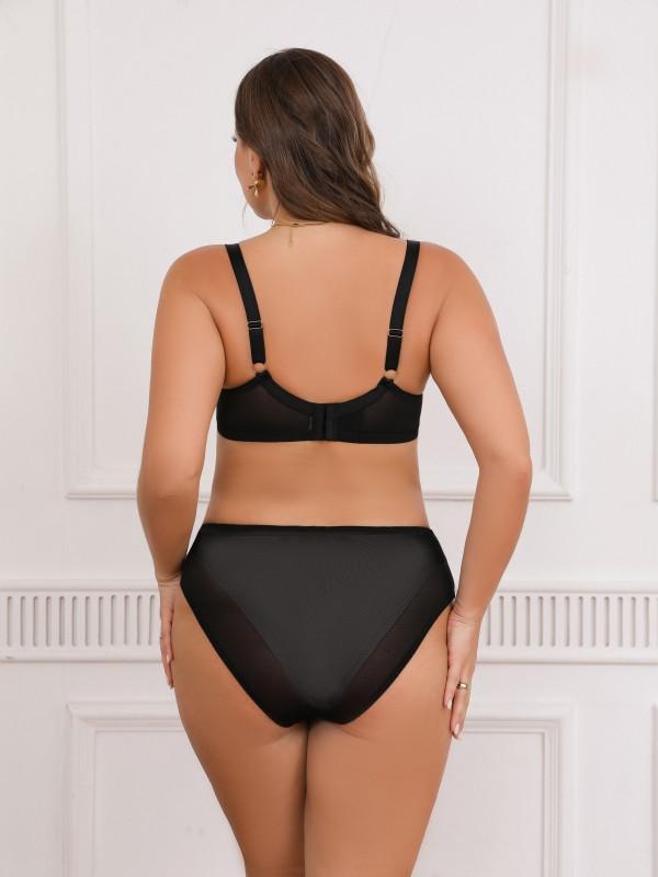 Plus-size Lacy Bras 