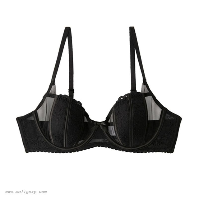 Bowknot Sexy Mesh Bra