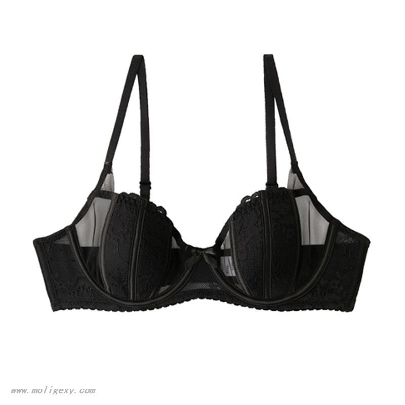 Bowknot Sexy Mesh Bra