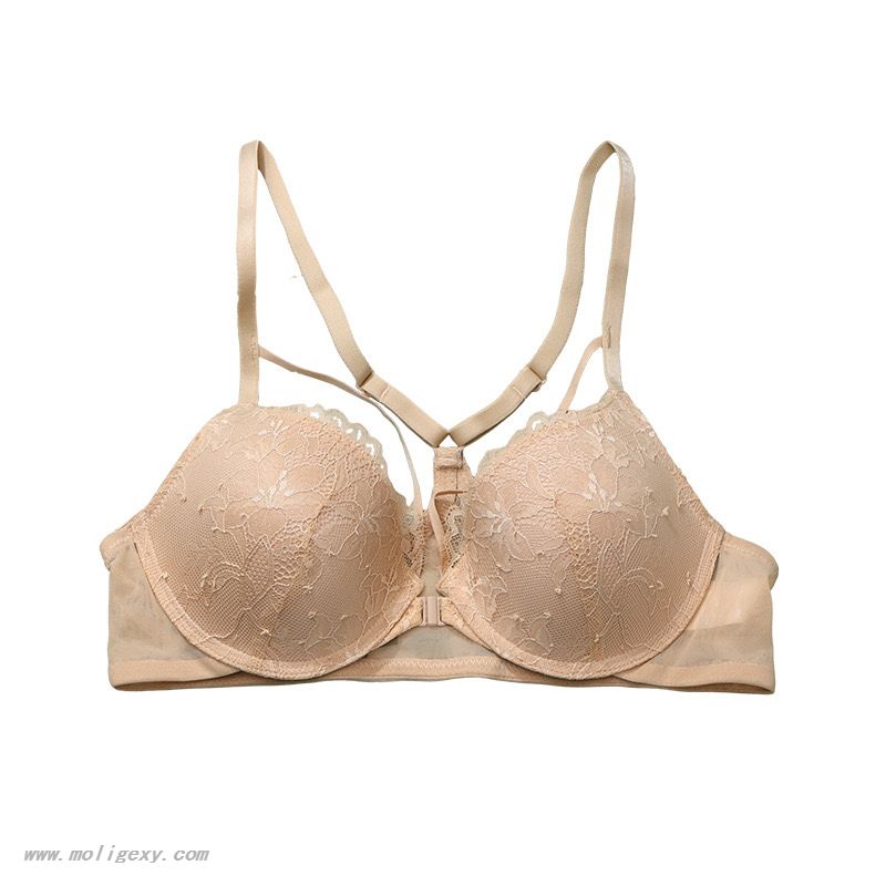 Front Buckle Lacy Bra