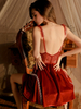 Sweet Velvet Slip Nightdress 