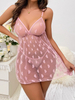Mesh Love See-Through Slip Nightdress