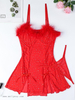 Crystal Feather Sexy Dress
