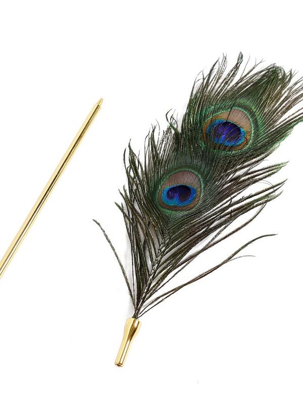 SM Peacock Feather Stick
