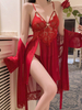 Hollow Double Split Nightdress