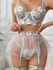 Sexy Lace Embroidery See-Through