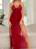 Gauze Slit Dress