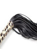 Yellow Leopard Fringe Whip