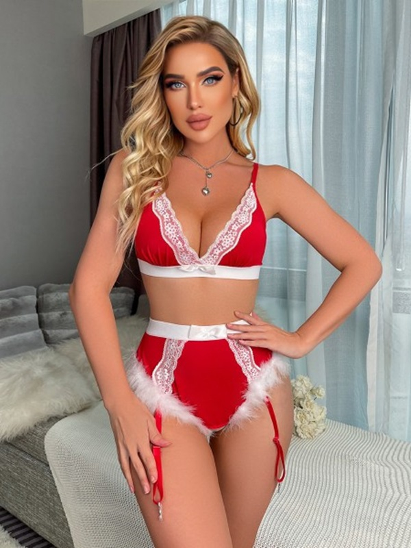 Christmas Lacy Sexy Sets