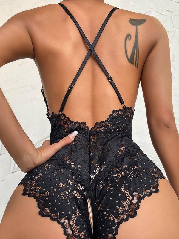 Hollow-Out Lace Sexy Corset