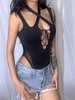 Hollow-Out Halter Sexy Corset