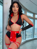 Sexy Seductive Split Suit
