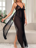 Gauze Slit Dress