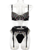 Embroidered Flower Sweet Suit