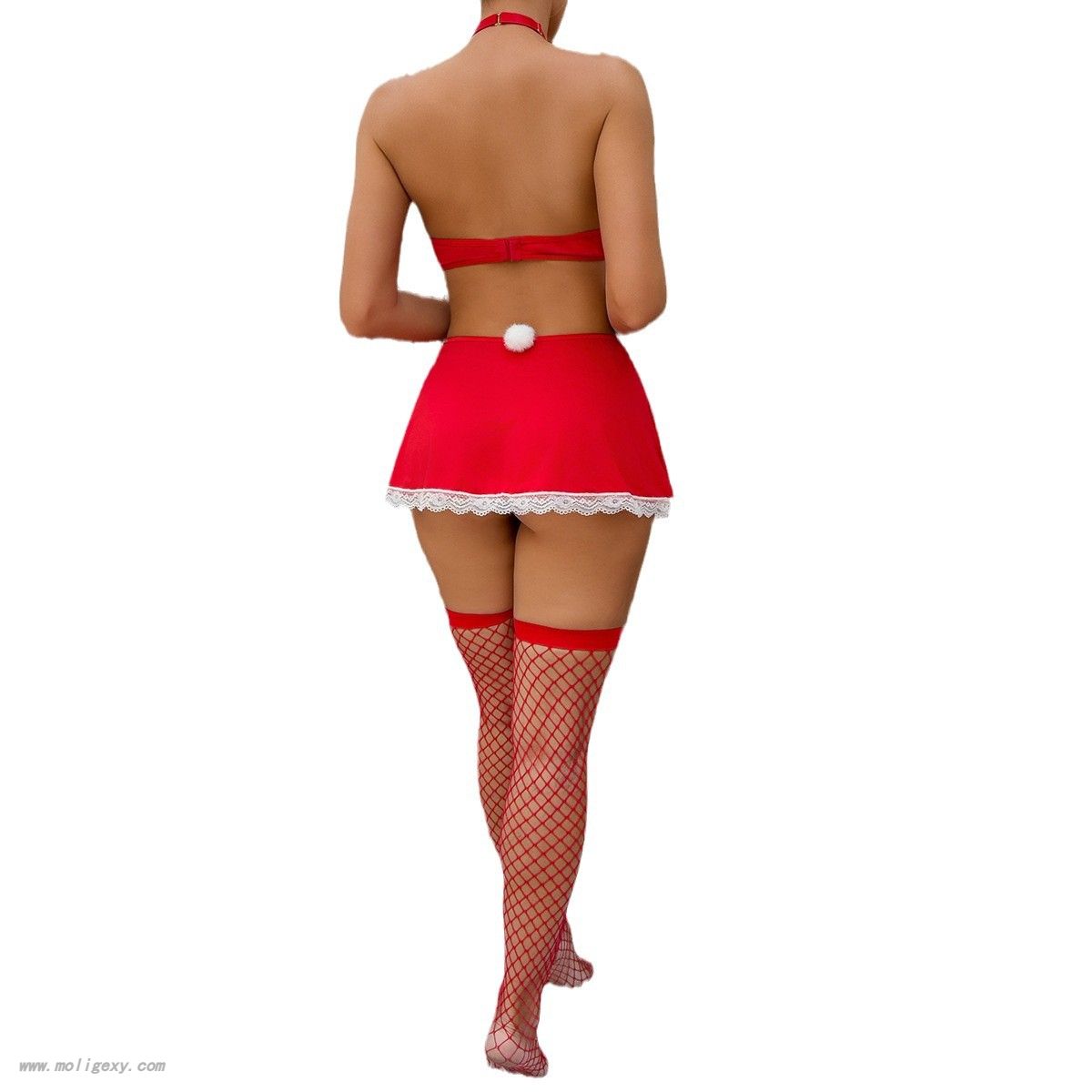 Red Maid Dress