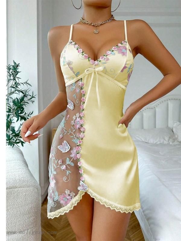 Lace See-through Nightdress