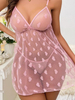 Mesh Love See-Through Slip Nightdress