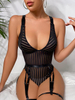 Striped One-Piece Underwear