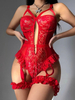 Black Lace Corset Sexy Lingerie