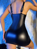 New Lace Patent Leather Sexy Corset