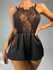 See Through Sexy Lace Suit