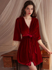 Deep V Backless Nightgown