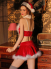 Sexy Silk Fluff Ball One-piece Nightdress