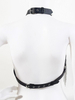 Sexy SM Leather Chain Top