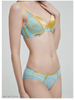 Contrast Color Bra And Panties Sets