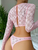 Lace Two-Piece Ding Dong Dress Gratitude Set